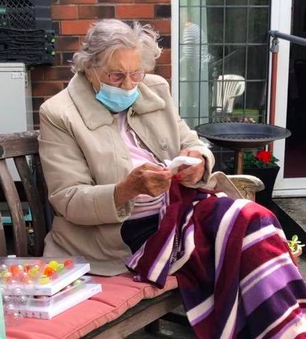 My lovely Nan on her 102nd birthday