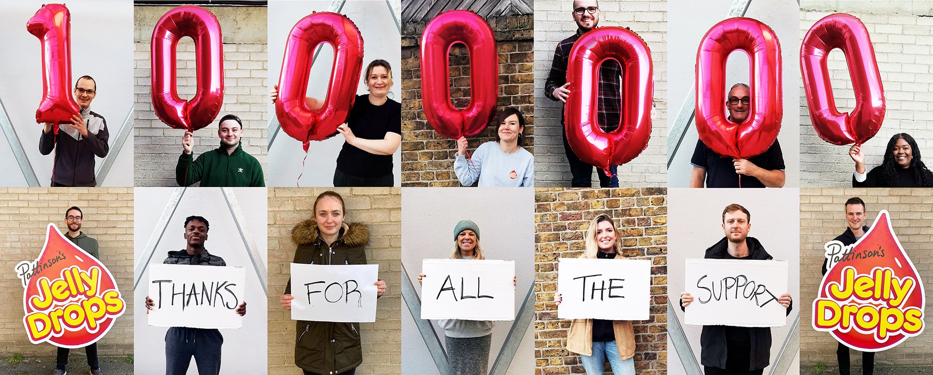 We've made a million drops!