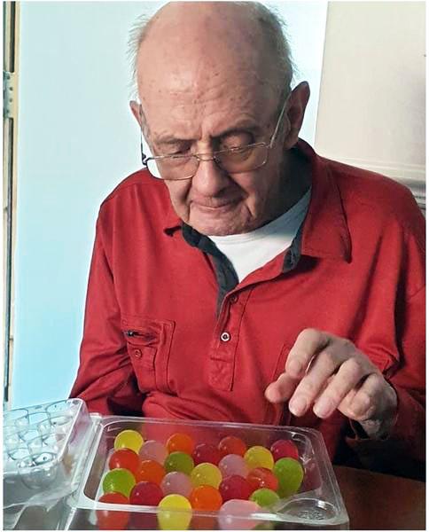 Once he’d tried all the flavours he shared them round